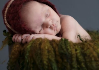 sleeping-baby-in-hat-fort-mill-rock-hill-charlotte-newborn-photography